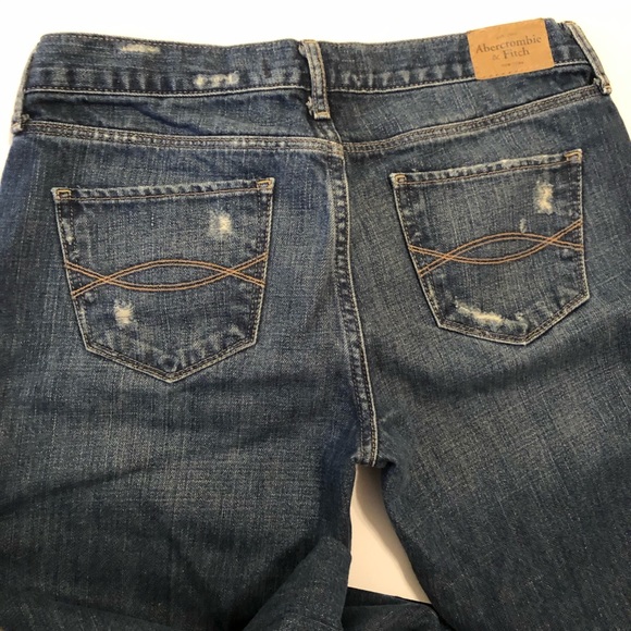 Abercrombie & Fitch Madison Flare Distressed Jeans - Picture 5 of 7